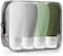 INSFIT Portable Travel Bottles, TSA Carry On Approved Toiletries Containers, 90ml Leak Proof Squeezable Silicone Tubes, Refillable Travel Accessories for Shampoo Body Wash Liquids 4 Pack Green