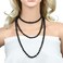 1920s Long Fake Pearls Necklace Layered Retro Vintage Imitation Round for Women Flapper Party Wedding Mother's Day Gift