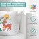 مجموعة أوراق نقل الحبر القابلة للدمج من KASYU لماكينة Cricut Mug Press، 12 ورقة حبر قابلة للدمج للطباعة بالتسامي، ورق نقل طباعة بالتسامي مطبوع مسبقًا بلون موحد مقاس 12 × 11.8 بوصة للأقمشة البوليسترية/