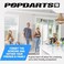 Popdarts PRO Pack Game Set (Wigglenobber Target Marker- Indoor, Outdoor Suction Cup Throwing Game - Competition with a POP