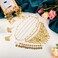 Inbagi Belly Dance Jewelry Set Women Belly Dance Gold Sequins Head Chain Coins Necklace Earrings Bracelets Bohemian Tassel Anklet Chain Hand Ring Bracelet Belly Dance Anklet Coin Veil Necklace