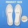 Eurzom 2 Pairs Kids Insoles Shoe Inserts Children Memory Sponge Insoles Washable Replacement Breathable Latex, Cutting Size Soft Women Toddler Shoe Filler for Spring Summer(Beige