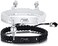 MEALGUET Personalized ID Couple Bracelets Custom Engraving Handmade Braided Rope Wrist Bangle for Men Women Friendship, Adjustable,Customized, Metal rope, no gemstone,