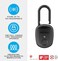 prezlock Fingerprint Padlock with Key Backup, 2keys, , Smart Padlock with Keyless Biometric, Suitable for Outdoor and Heavy Duty, IP65 Waterproof.