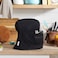 KitchenAid Quilted Fitted Tilt-Head Stand Mixer Cover Single Pack, Onyx Black, 14.375"x18