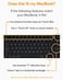 UPPERCASE GhostCover Original Premium Ultra Thin Keyboard Cover Protector, Compatible with 2025 2024 2023 2022 2021 M4/M3/M2/M1 Pro/Max MacBook Pro 14/16, M4/M3/M2 MacBook Air 13/15, US ANSI Layout, C