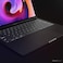 UPPERCASE GhostCover Original Premium Ultra Thin Keyboard Cover Protector, Compatible with 2025 2024 2023 2022 2021 M4/M3/M2/M1 Pro/Max MacBook Pro 14/16, M4/M3/M2 MacBook Air 13/15, US ANSI Layout, C