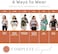 LILLEbaby Complete 6-in-1 Luxe Ergonomic Baby Carrier Newborn to Toddler - with Lumbar Support - for Children 7-45 Pounds - 360 Degree Baby Wearing - Inward and Outward Facing - Desert Leopard
