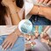 UNGENT THEM 2/3/4/5 Pcs Matching Heart Distance Bracelets Friendship Gift for Sisters Best Friends Cousins Bestie Girls Women