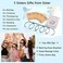 UNGENT THEM 2/3/4/5 Pcs Matching Heart Distance Bracelets Friendship Gift for Sisters Best Friends Cousins Bestie Girls Women