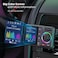 Nulaxy Bluetooth FM Transmitter for Car, Wireless Car Bluetooth V5.0 Adapter with Big Color Screen, Support QC3.0 Fast Charging, Hands-Free Call, MP3 Music Player BASSTRE Booster, TF Card AUX-KM28