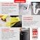 BRJR The Boyer Corporation Lye for Soap Making, Sodium Hydroxide Pure High Test Lye Food Grade, Caustic Soda, Drain Cleaner and Clog Remover, 2.2 lbs.