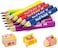 أقلام رصاص قصيرة وسميكة للأطفال من Pencil Buddies، مبراة يدوية الصنع - 12 قلم رصاص مثلث كبير الحجم - أقلام رصاص لطيفة مشحوذة مسبقًا، أقلام رصاص كبيرة للأطفال في مرحلة ما قبل المدرسة، والأطفال الصغار،