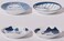 Mino Ware Japanese Small Plate Set Ceramic Cute Cats Design Appetizer Dessert Sushi Sauce 3.94 x 0.8 Inches Set of 4