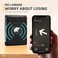 محفظة RUNBOX AirTag للرجال، رفيعة، مزودة بتقنية حجب RFID، مصنوعة من الجلد، مع جيب للأوراق النقدية، وحامل بطاقات ثنائي الطي، هدية مثالية للرجال والآباء.