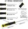 ZDBB TWCC 32 Size 1440 Pcs O Rings Assortment Kits Metric Nitrile NBR Rubber Washer with Pick and Hook Set for Car Faucet Pressure Plumbing Repair,Air or Gas Sealing Connections,OD 4mm-50mm