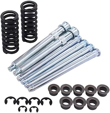 MOTOKU Front Driver and Passenger Side Door Hinge Pin and Bushing kit for Chevy for GMC C K 1500 2500 3500