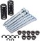 MOTOKU Front Driver and Passenger Side Door Hinge Pin and Bushing kit for Chevy for GMC C K 1500 2500 3500