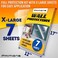 Primens Wall Protector Sheets for Painted Wall. Clear Plastic Adhesive Film Stickers for KitchenOffice from Oil Backsplash, Trash, Chair Back, Furniture, Scuff. Door Guards Shield Dog, Contact Paper
