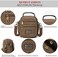 Man Small Canvas Crossbody Phone Purse Bag Mini Messenger Bag Waist Belt Side Bag