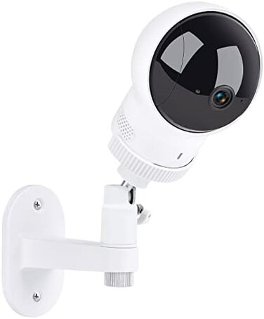 wochel Adjustable Baby Monitor Wall Mount for Eufy Spaceview, Spaceview Pro and Spaceview S Baby Monitor, Perfect View Angle and Easy Installation Without Drilling