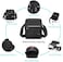 BIMMI Men's Small Messenger Bag Waterproof Shoulder Bag Casual Black Purse Handbag Crossbody Bag Sling Bag for Work School