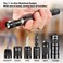 POXIMO 5 in 1 Everyday Multitool, Tactical Survival Gear with Flashlight, Lighter (No Fuel, Glass Breaker, Knife and Compass Pocket Tool, Gift for Men