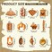 Sureio 60 Pieces Handmade Simulation Food Bread Toast Pendant Charms Hanging Food Charms DIY Baking Charms for Earrings Imitation Resin Charms for Jewelry Making for Children Girls DIY Craft