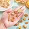 Sureio 60 Pieces Handmade Simulation Food Bread Toast Pendant Charms Hanging Food Charms DIY Baking Charms for Earrings Imitation Resin Charms for Jewelry Making for Children Girls DIY Craft