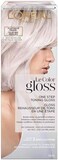 L&rsquo;Or&eacute;al Paris Le Color Gloss One Step In-Shower Toning Hair Gloss for Bleached Hair, Neutralizes Brass, ConditionsBoosts Shine, Platinum Pearl, 4 Ounce