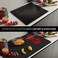 FLASLD Fireproof and Waterproof Stove Top Covers, 21&times;32 inch Electric Stove Cover Mat, Glass Top Stove Cover - Ceramic Glass Cooktop Protector - Flat Top Oven Cover, Black Without Logo