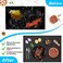 FLASLD Fireproof and Waterproof Stove Top Covers, 21&times;32 inch Electric Stove Cover Mat, Glass Top Stove Cover - Ceramic Glass Cooktop Protector - Flat Top Oven Cover, Black Without Logo