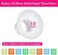 Durceler 18mm Silicone Flange Inserts Compatible with Medela/for Spectra S1 S2 / Elvie/Willow go/Momcozy S12/ TSRETE 24mm Breast Pump Shields or Freemie 25mm; Reduce Nipple Tunnel Down to 18mm