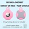CHABAEBAE Airtag Holder for Kids Airtag Necklace KidsAdults, Airtag Kids HiddenAdjustable Air Tag Necklace Kids, AdultsWaterproof Airtag Case