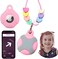 CHABAEBAE Airtag Holder for Kids Airtag Necklace KidsAdults, Airtag Kids HiddenAdjustable Air Tag Necklace Kids, AdultsWaterproof Airtag Case