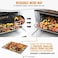 INFRAOVENS Reusable Liners for Toaster Oven Air Fryer 12 x 13 Accessories Compatible with Emeril Lagasse, Kitchenaid, Cuisinart, BlackDecker, BrevilleMore, Liner Protectors for Oven Trays and Racks