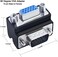 DTECH 90 Degree VGA Right Angle Adapter 15 Pin Male to Female Extension Converter Coupler