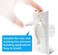 ANTOBLE 2 Pcs Standard Central Vacuum Inlet Valve Plate White for Beam Central Vac - White Round Door