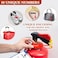 Chunful 101 Pieces Monthly Fire Extinguisher Inspection Tags 2022 4 Years Maintenance Tags and Plastic Tamper Seals Numbered Security Tags with Handheld Hole Puncher (Red, Yellow,Fire Extinguisher