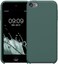 جراب سيليكون TPU من kwmobile متوافق مع Apple iPod Touch 6G / 7G (الجيل السادس والسابع) - غطاء حماية مرن وناعم - أخضر غابي