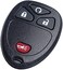 MechanMagic Key Fob Replacement Fits for Chevy Silverado Avalanche Equinox Express Traverse GMC Yukon Sierra 1500 2500 3500 HD Acadia Savana Buick Enclave 2007 2008 2009 2010 2011 2012 2013 Keyless En