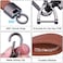 wisdompro Genuine Leather Car Keychain, Keyrings for Car Keys, Car Key Fob Keychain, Leather Keychain Strap with Anti-lost D-Ring, Leather Key Chain Holder for Men and Women