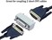 DTECH DVI Adapter Female to Female DVI-I to DVI-I Coupler to Extend Monitor Cable Compatible with PC Desktop Computer Monitor Projector