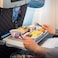 WixGear Universal Airplane in Flight Tablet Phone Mount, Handsfree Phone Holder for Desk with Multi-Directional Dual 360 Degree Rotation, Pocket Size Travel Essential Accessory for Flying.