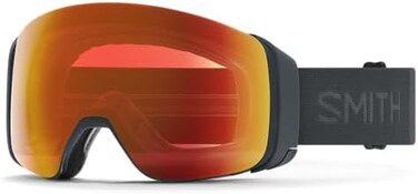 SMITH 4D MAG Snow Goggle - SlateChromaPop Everyday Red MirrorReplacement Lens