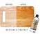 Kate Naturals Mineral Oil for Wood Cutting Board Oil, Butcher Block, and Knife. Food Grade Mineral Oil for Wooden Cutting Board (8oz, Food Safe Oil