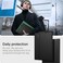 غطاء Spigen Stand Folio مصمم خصيصًا لأجهزة Microsoft Surface Pro 11 / Surface Pro 10 / Pro 9/8 مع حامل قلم (2024/2022/2021 - أسود)