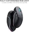 Keychron M3 Wireless Mouse, PAW3395 Sensor with Programmable Macro Button 26,000 DPI Supports 2.4 GHz/Bluetooth 5.1, 79g Ultra-Light Ergonomic Design Up to 70 Hours Using for PC Mac Laptop - Black