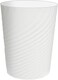DAJITRE 1.8 Gallon Small Trash Can Wastebasket Recycling Bin Slim Profile for Compact Spaces Bathroom, Office, Bedroom, Kitchen (1.8 Gallon, White