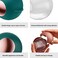 Tecogue Washable Reusable Gel Lint Roller for Pet Hair, Portable Dog Cat Pet Hair Remover for Clothes, Laundries, Sticky Cleaner, Dust Fuzz Fur for Travel Household (White